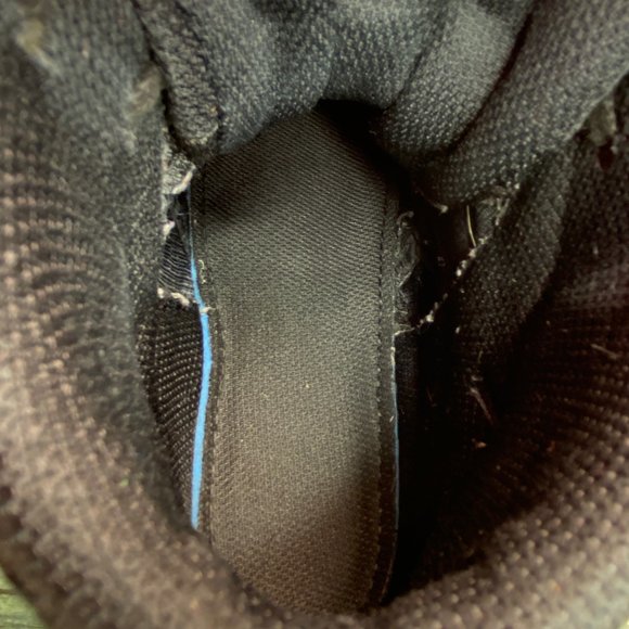 Asics Matcontrol 2 Black Nylon Wrestling Shoe Sneaker Lace Up High Top Mens 7.5M - Picture 5 of 13